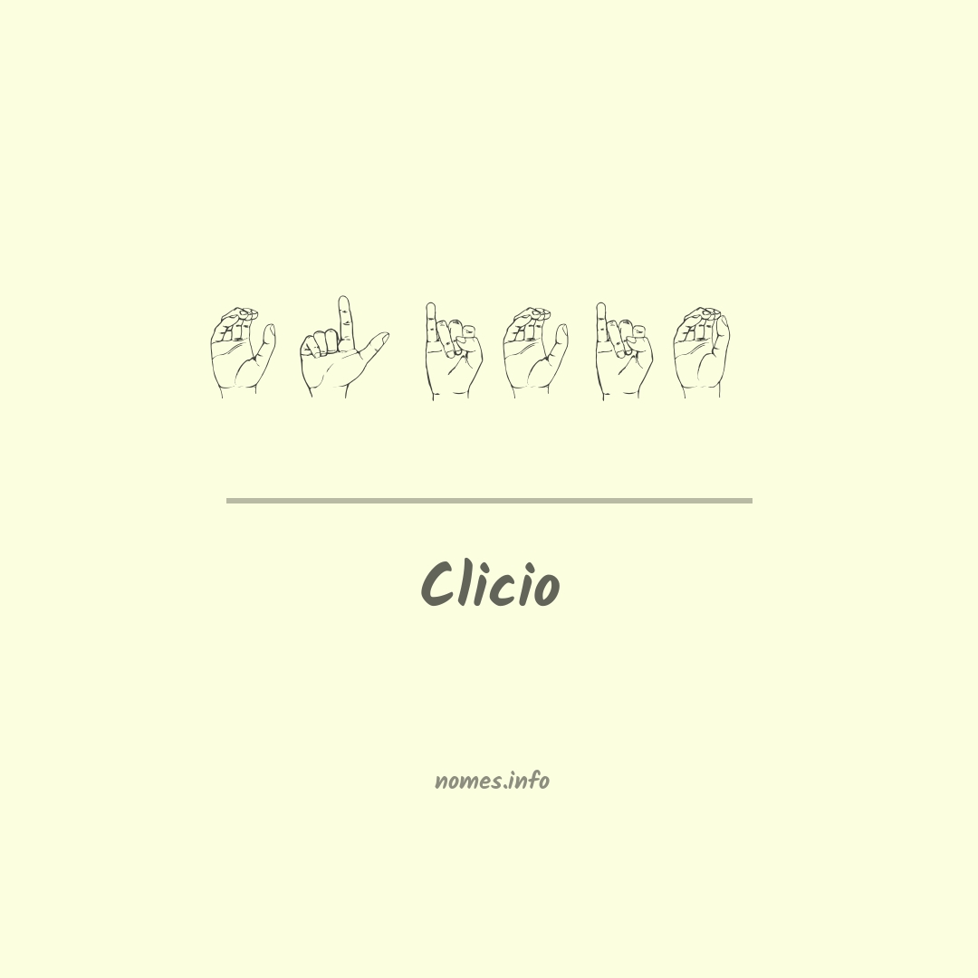 Clicio em Libras