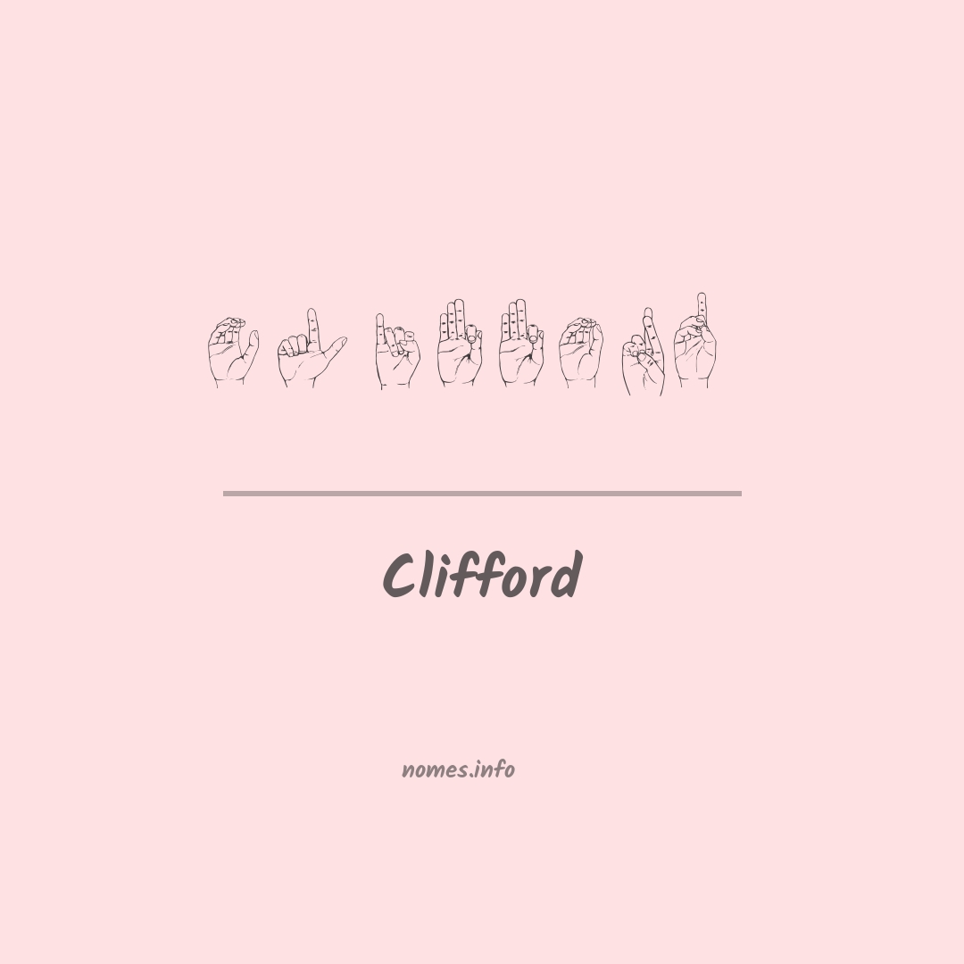 Clifford em Libras