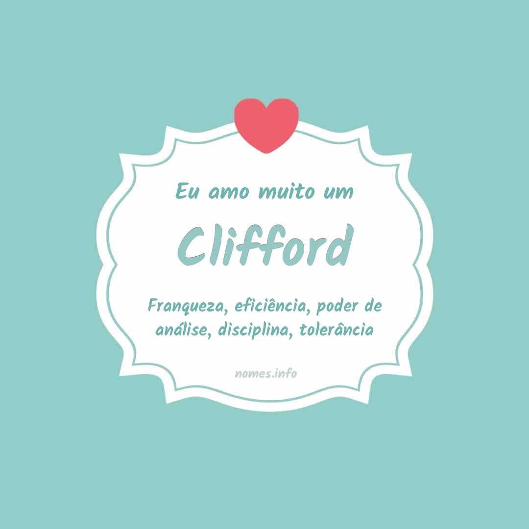 Eu amo muito Clifford
