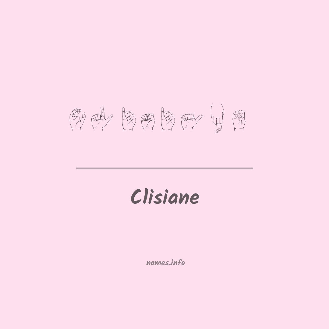 Clisiane em Libras