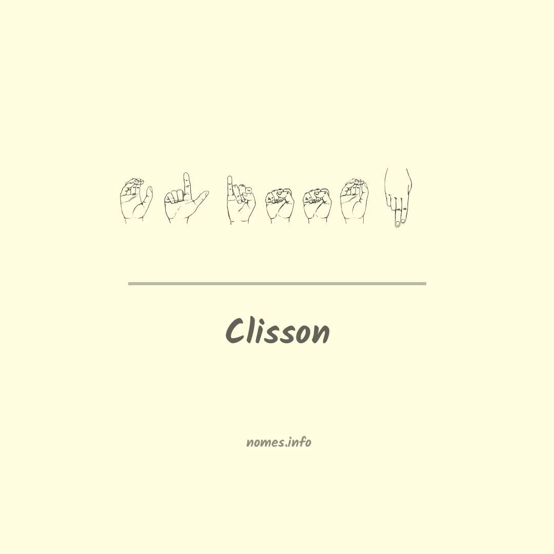 Clisson em Libras