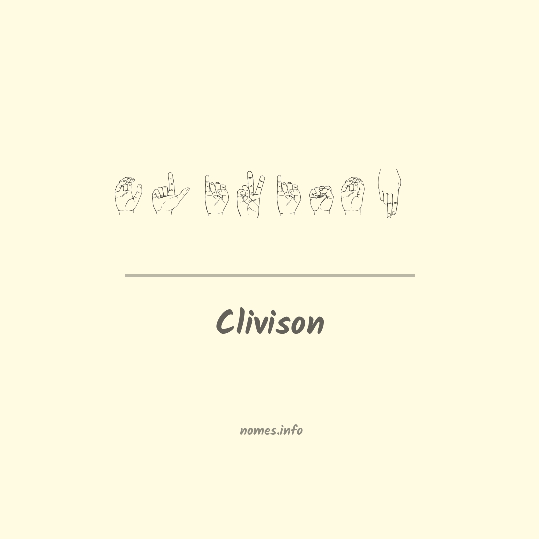 Clivison em Libras
