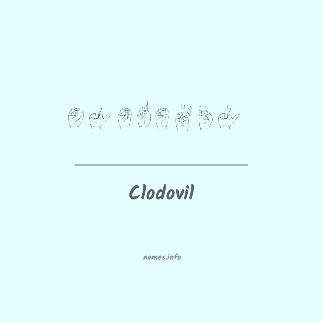 Clodovil em Libras