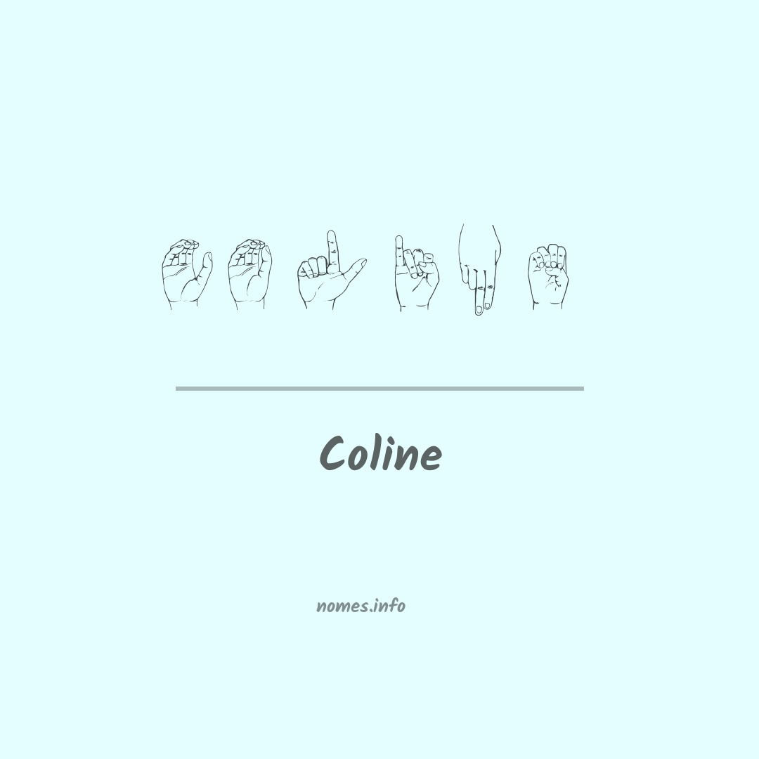 Coline em Libras Coline em Libras