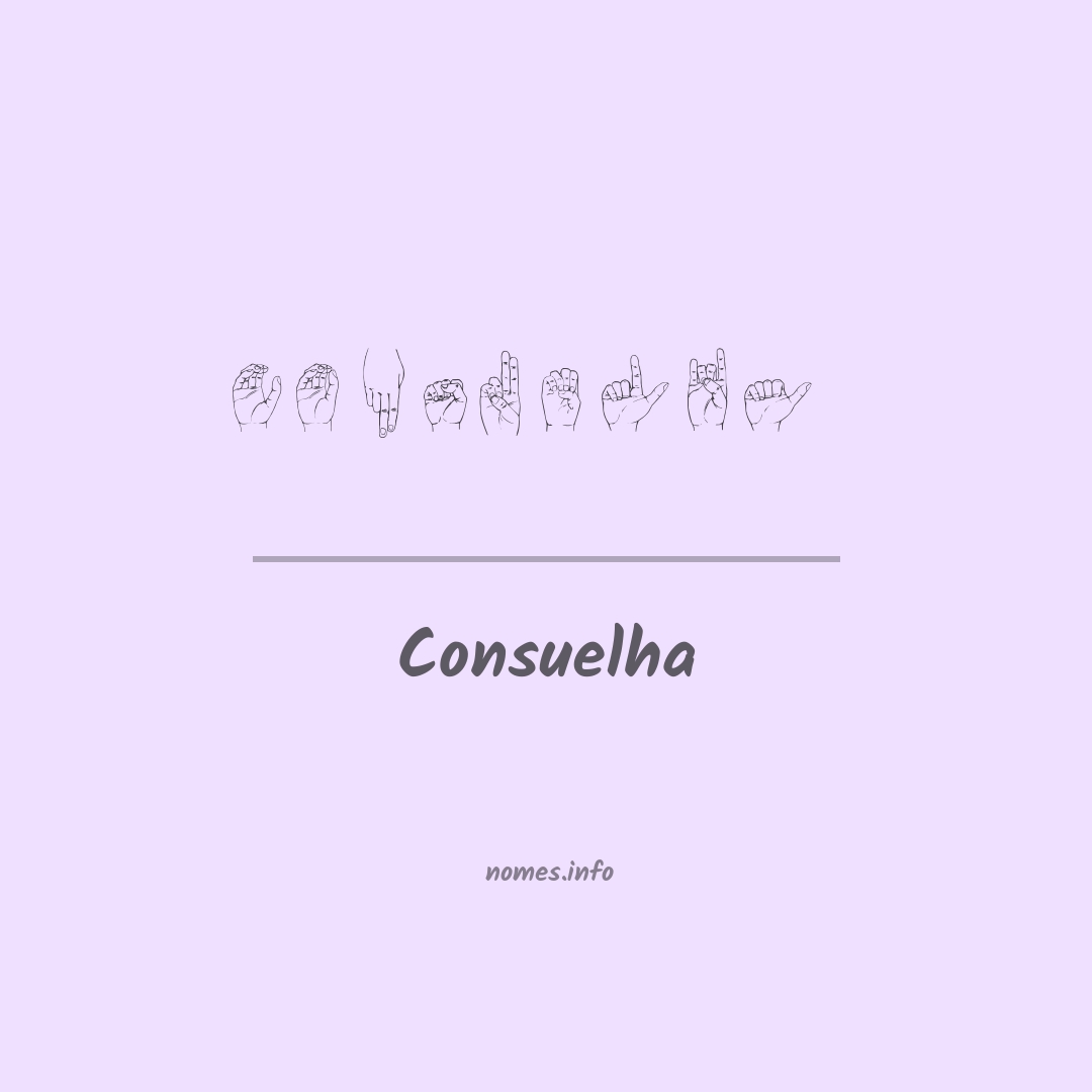 Consuelha em Libras