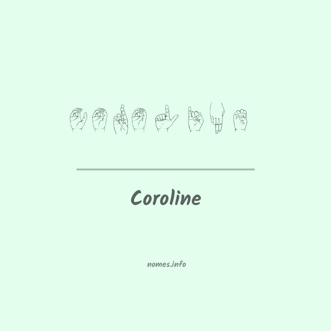 Coroline em Libras