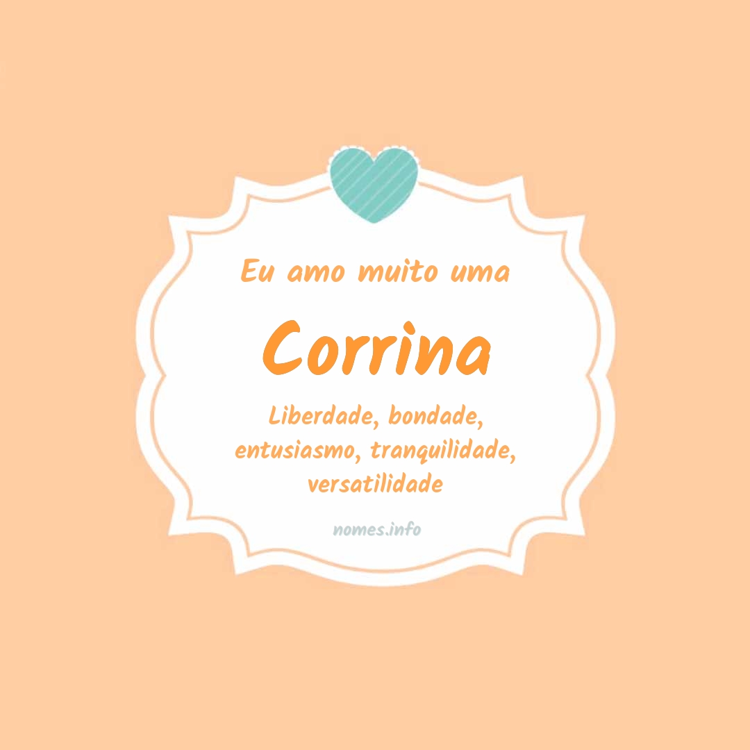 Eu amo muito Corrina