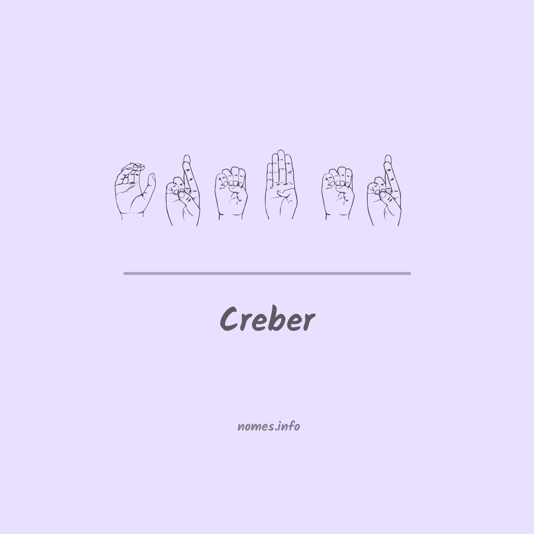 Creber em Libras