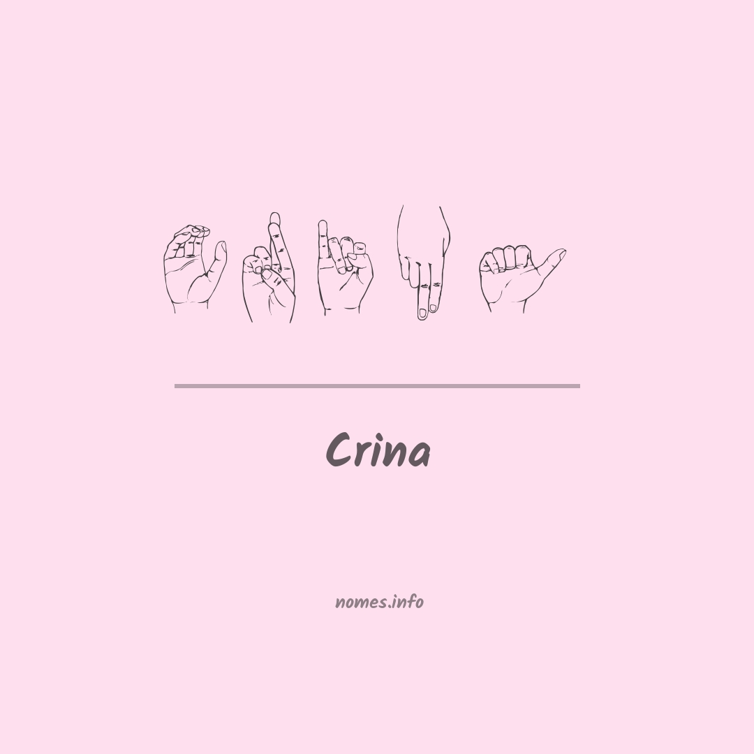 Crina em Libras