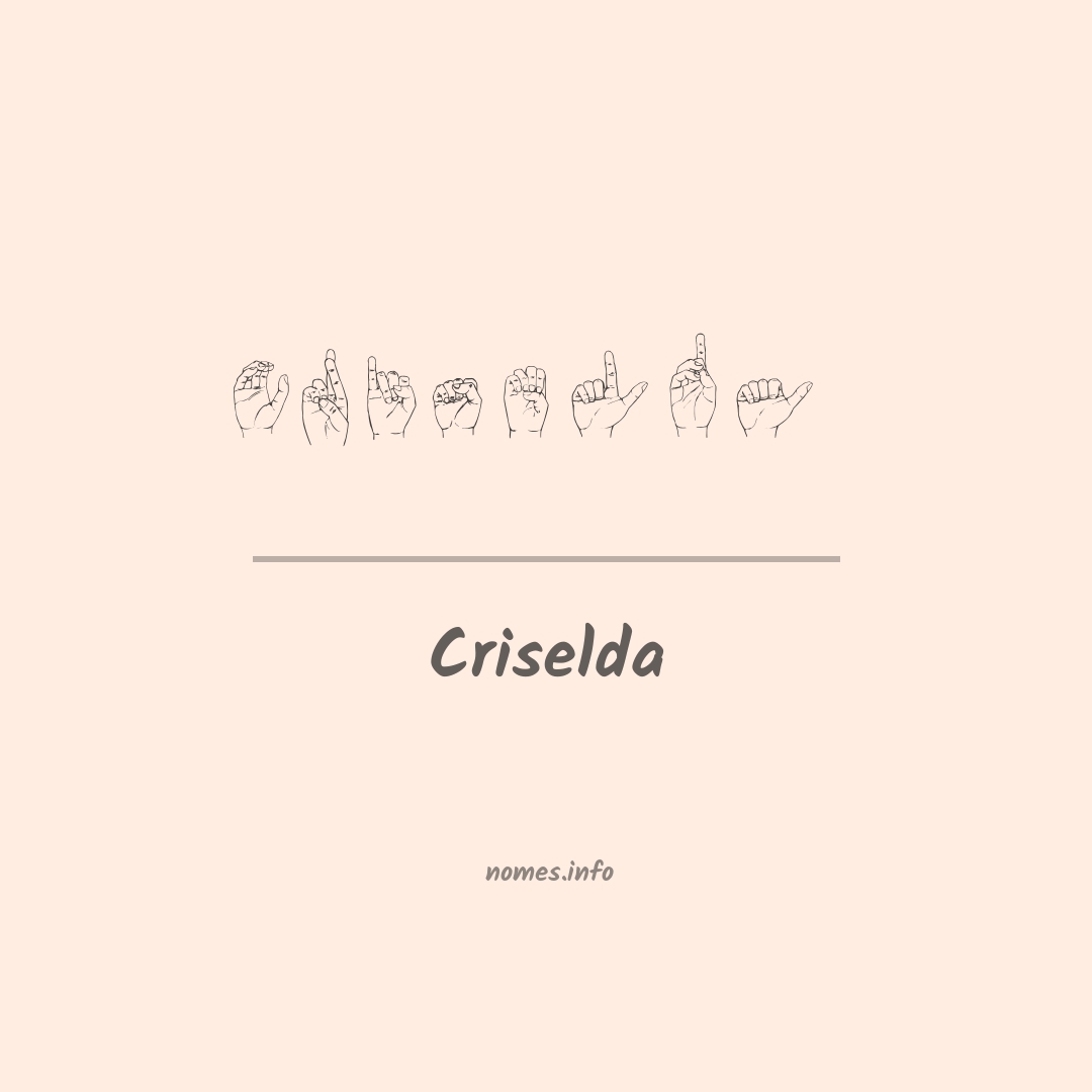 Criselda em Libras