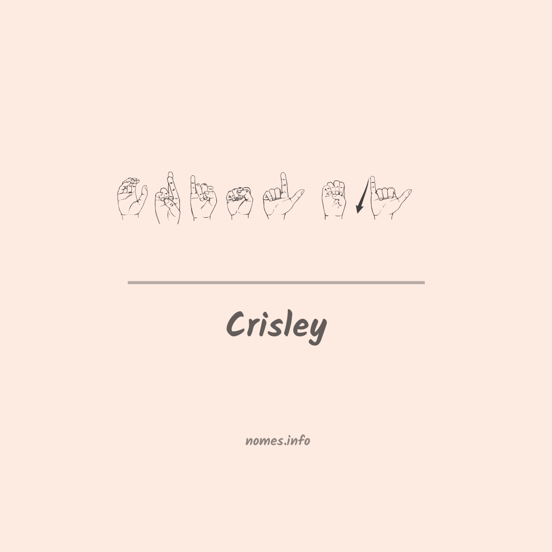 Crisley em Libras