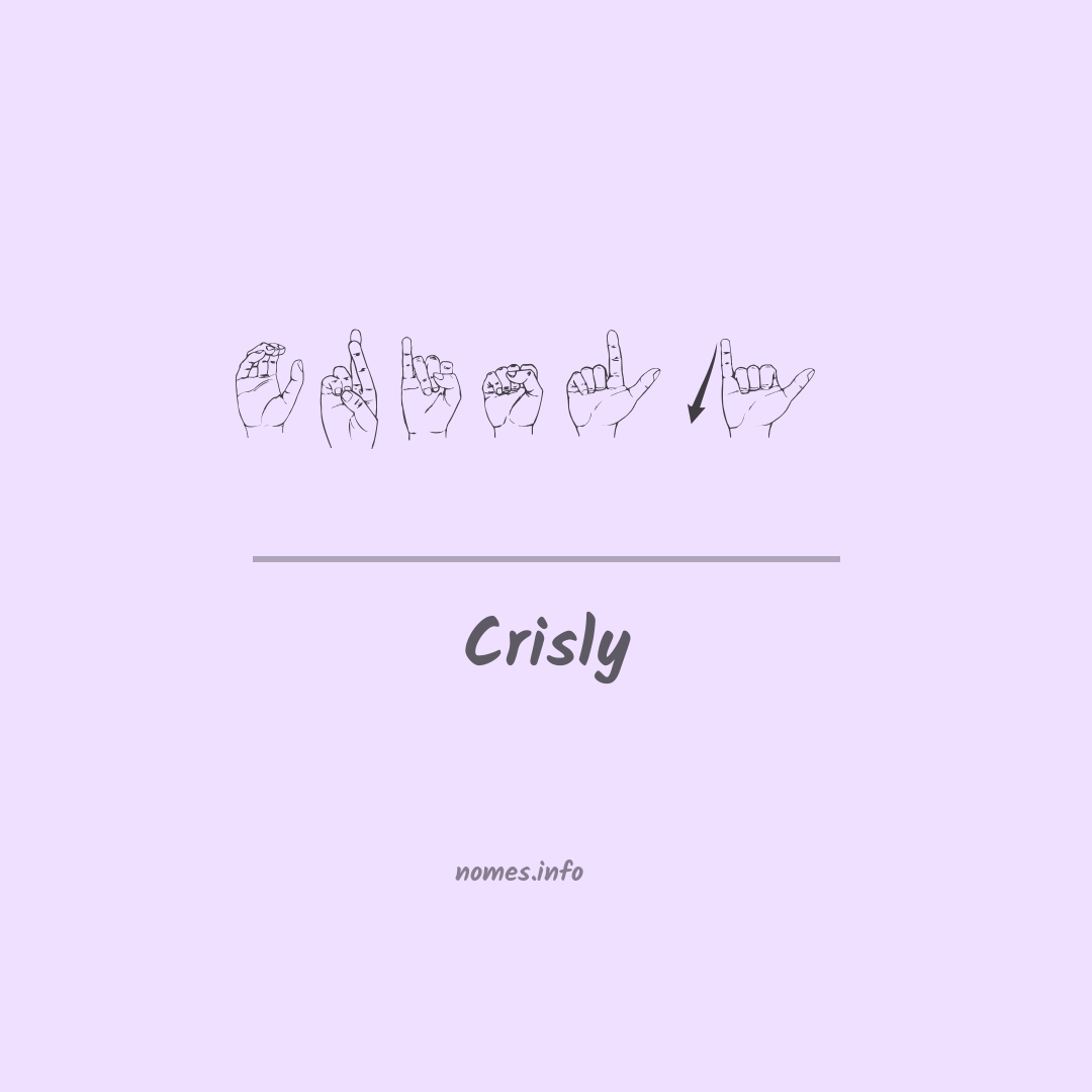 Crisly em Libras