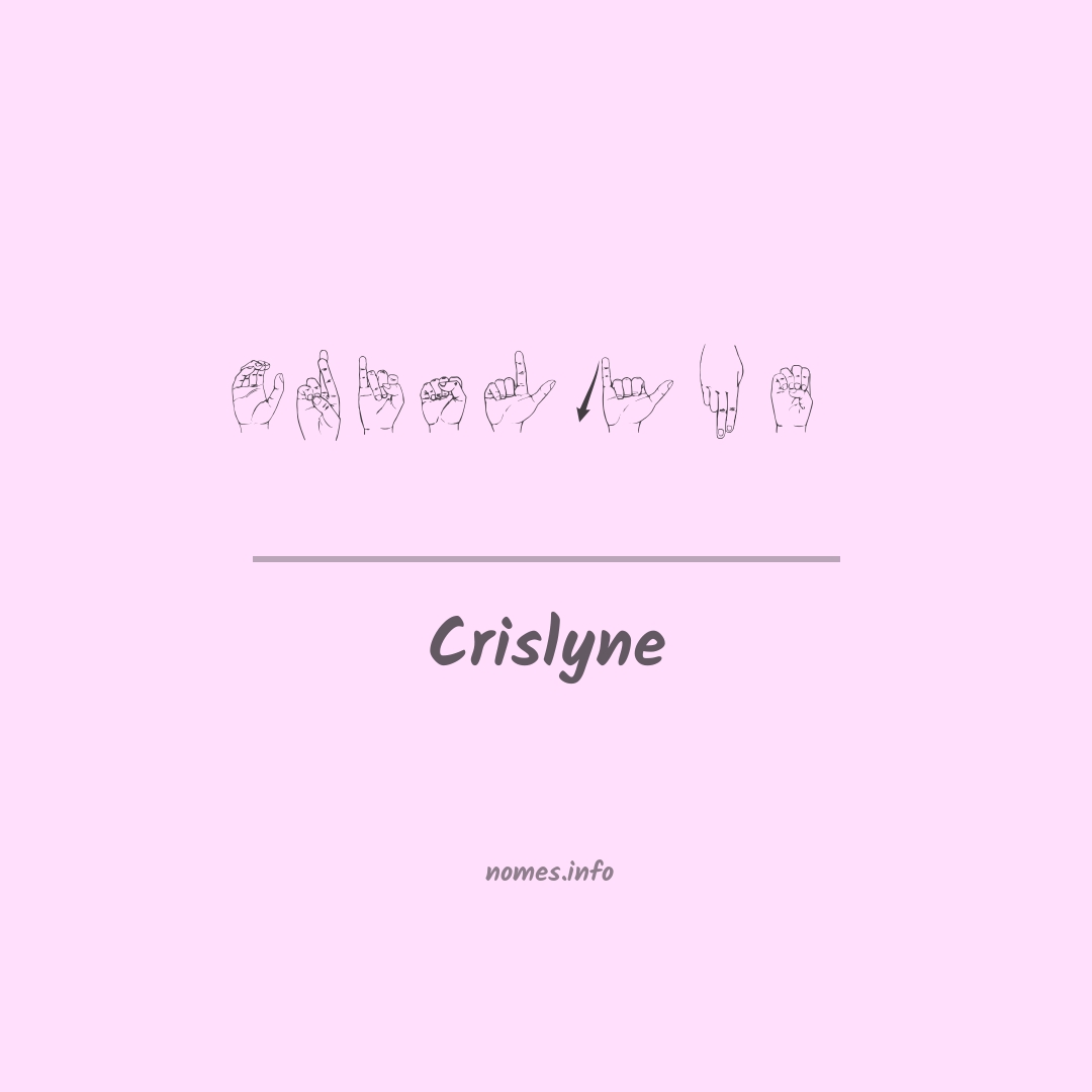 Crislyne em Libras