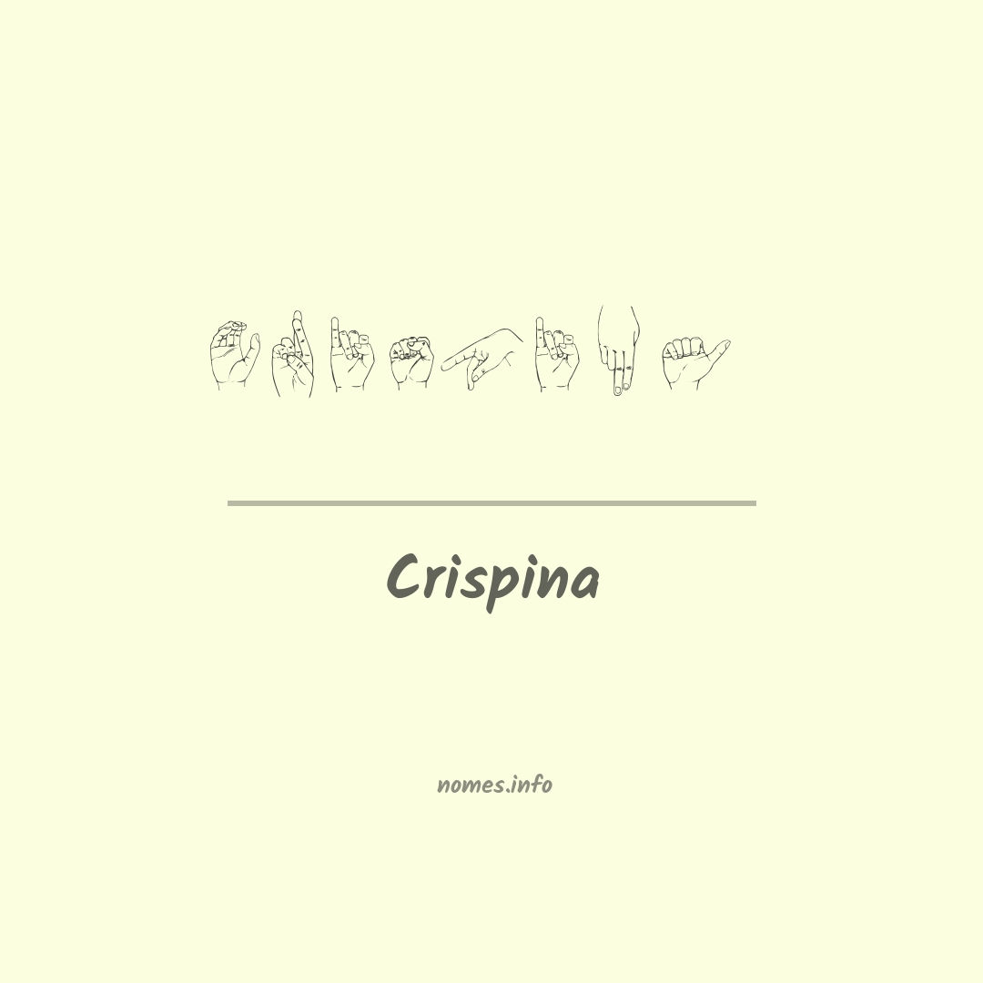 Crispina em Libras