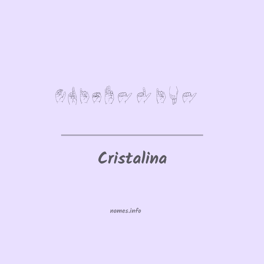 Cristalina em Libras