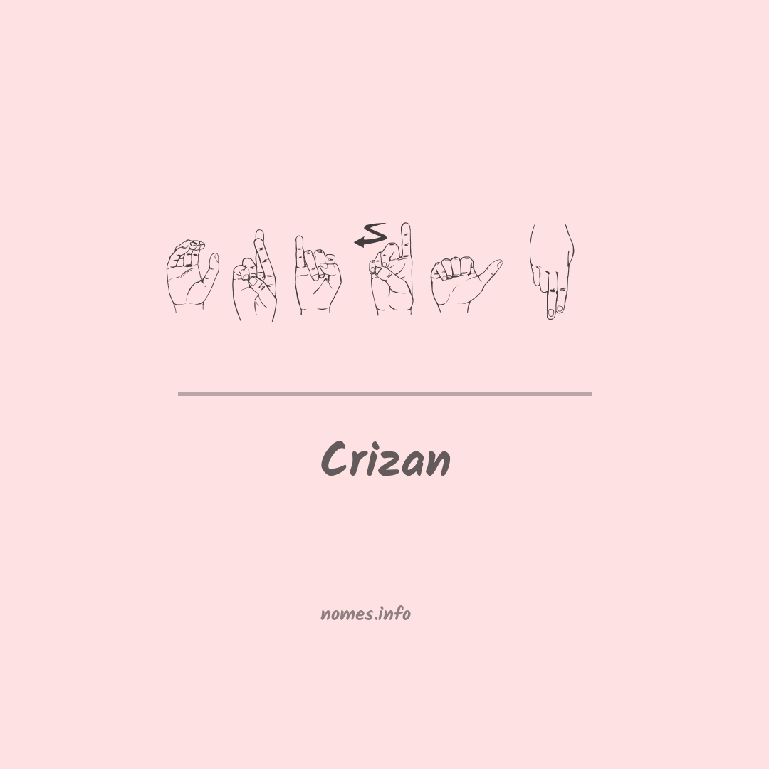Crizan em Libras