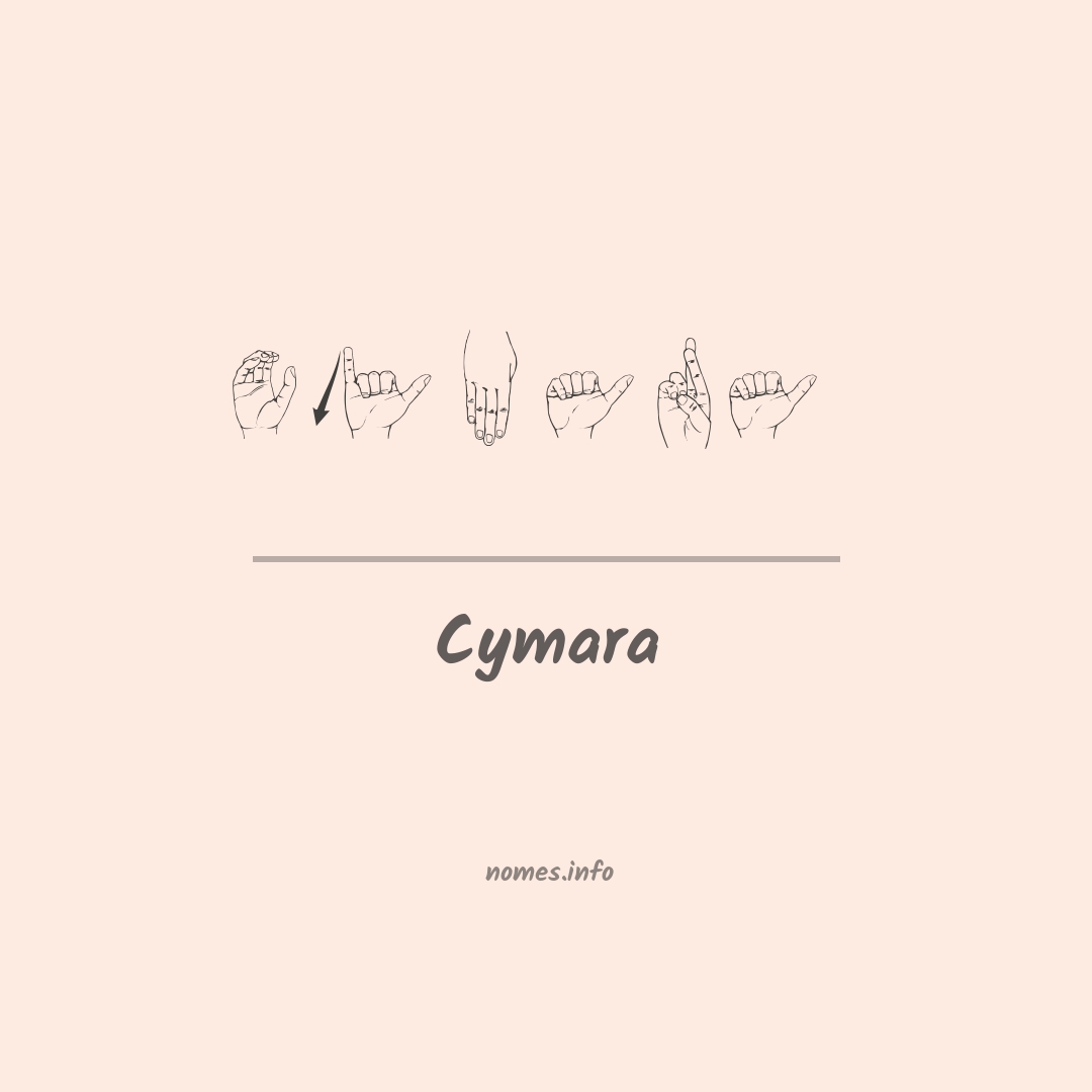 Cymara em Libras