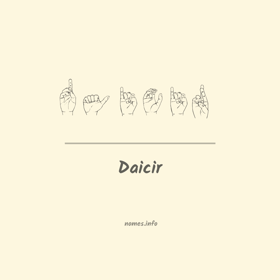 Daicir em Libras