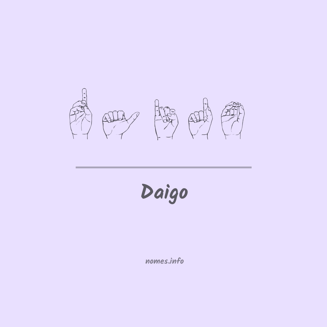 Daigo em Libras