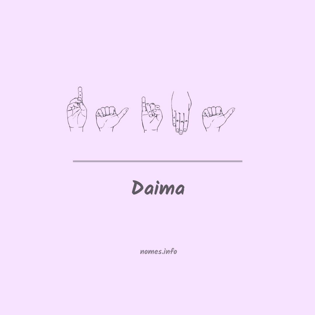 Daima em Libras