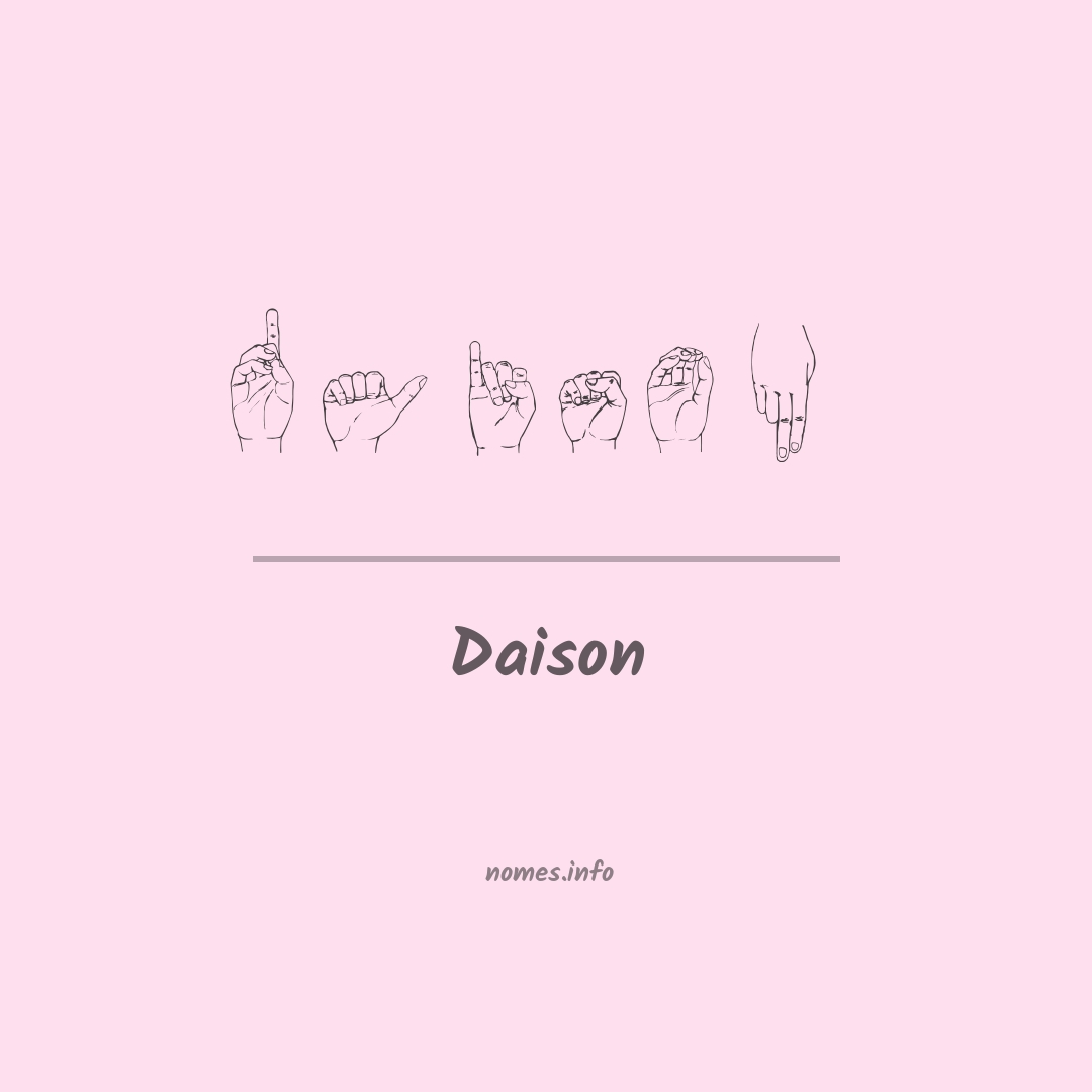 Daison em Libras