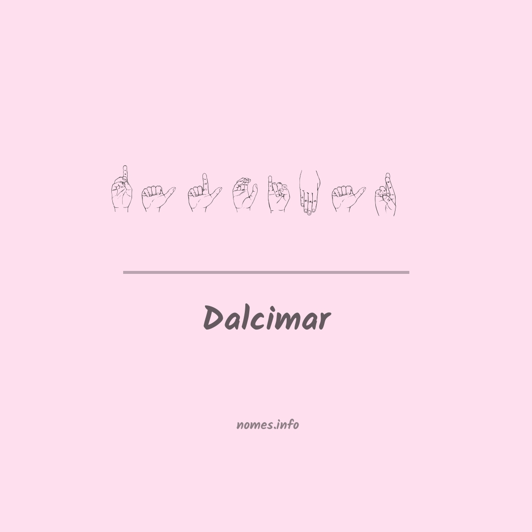 Dalcimar em Libras