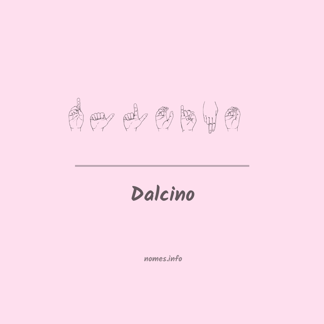 Dalcino em Libras