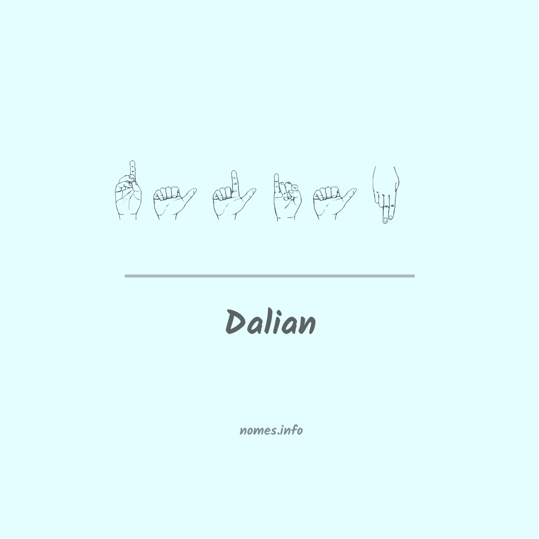 Dalian em Libras