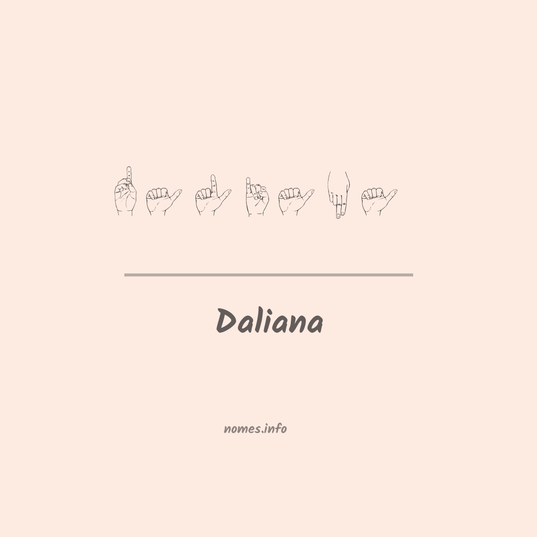 Daliana em Libras Daliana em Libras