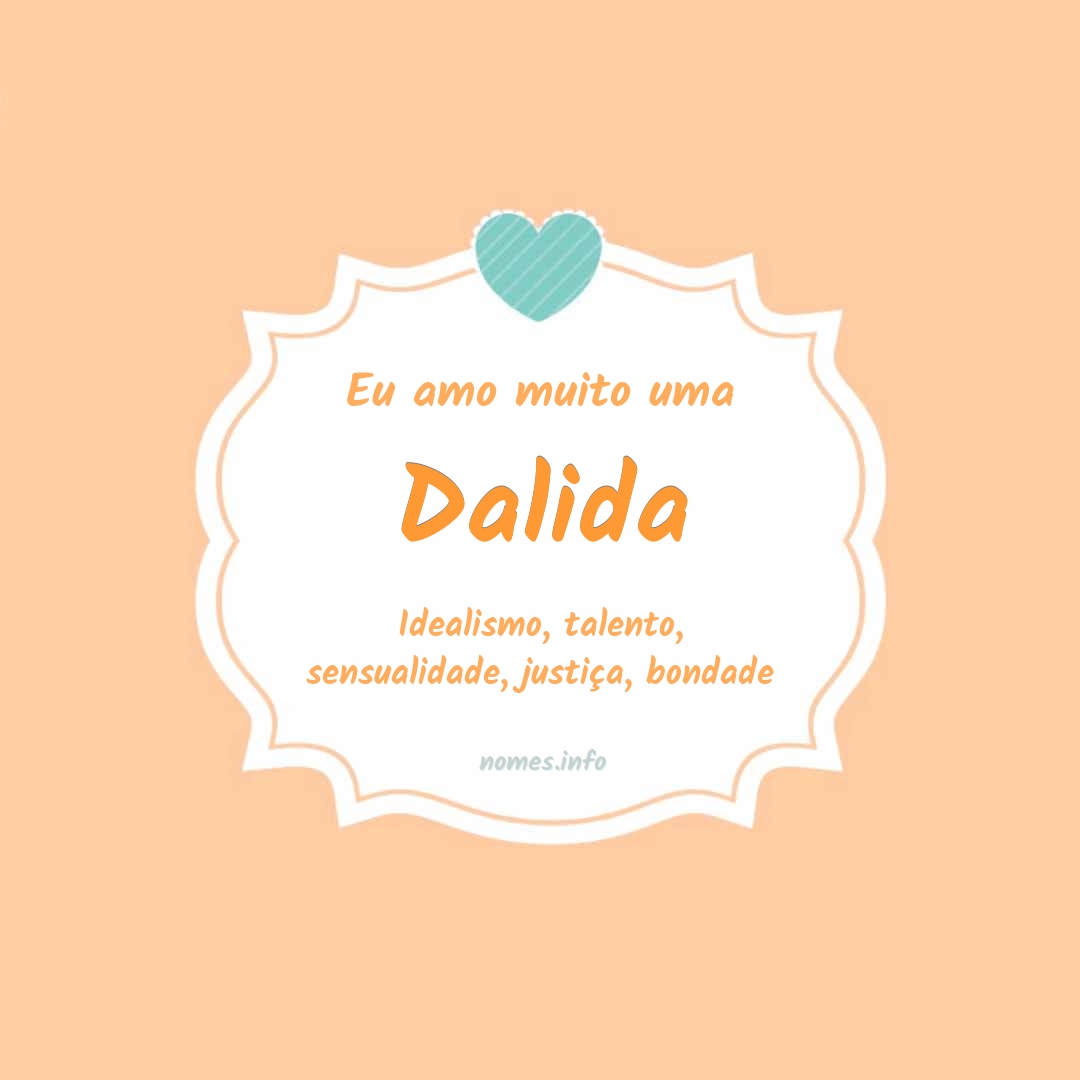 Eu amo muito Dalida