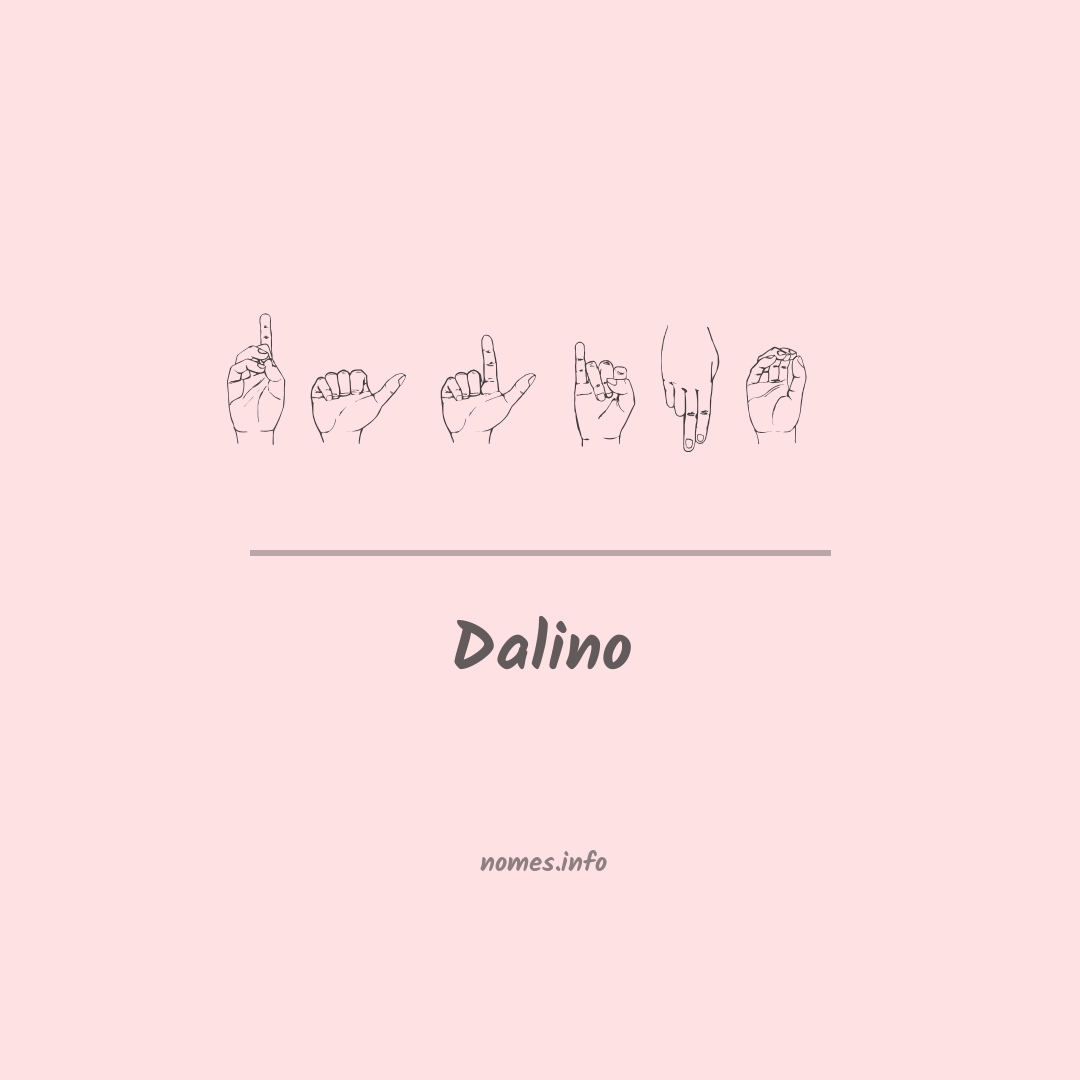 Dalino em Libras