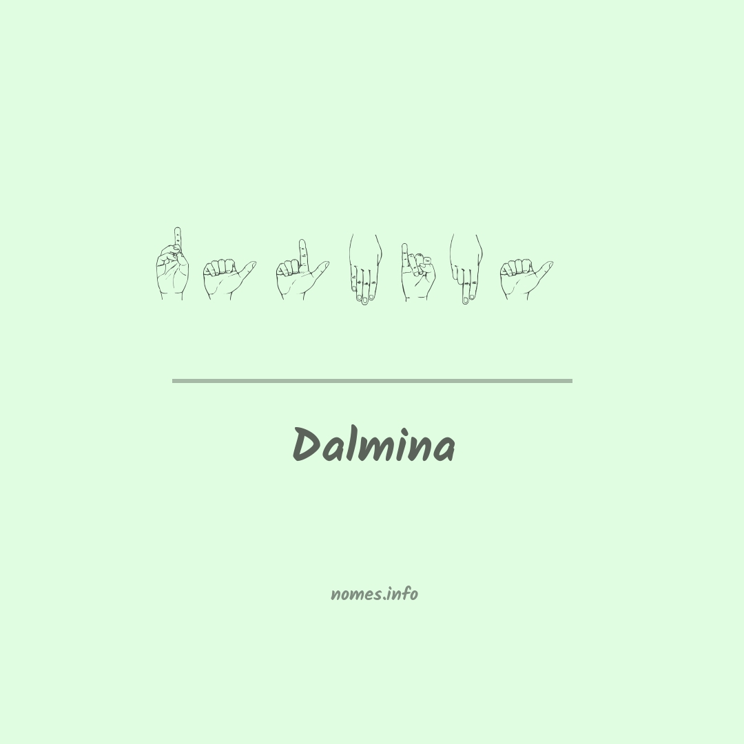 Dalmina em Libras