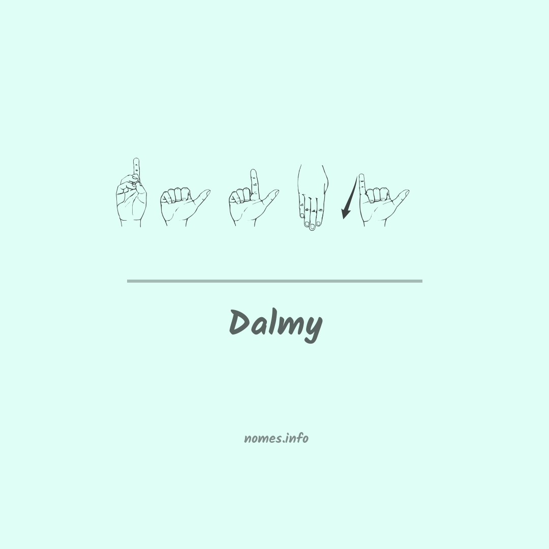 Dalmy em Libras