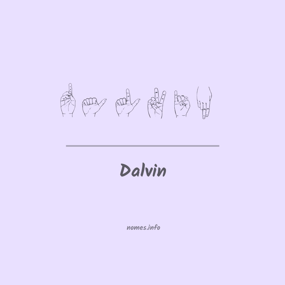 Dalvin em Libras