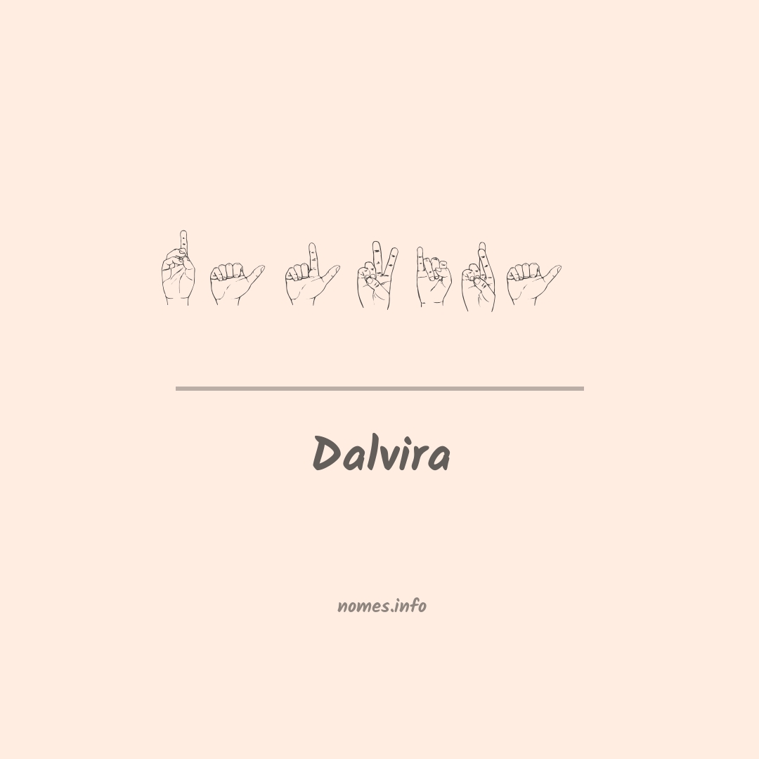 Dalvira em Libras
