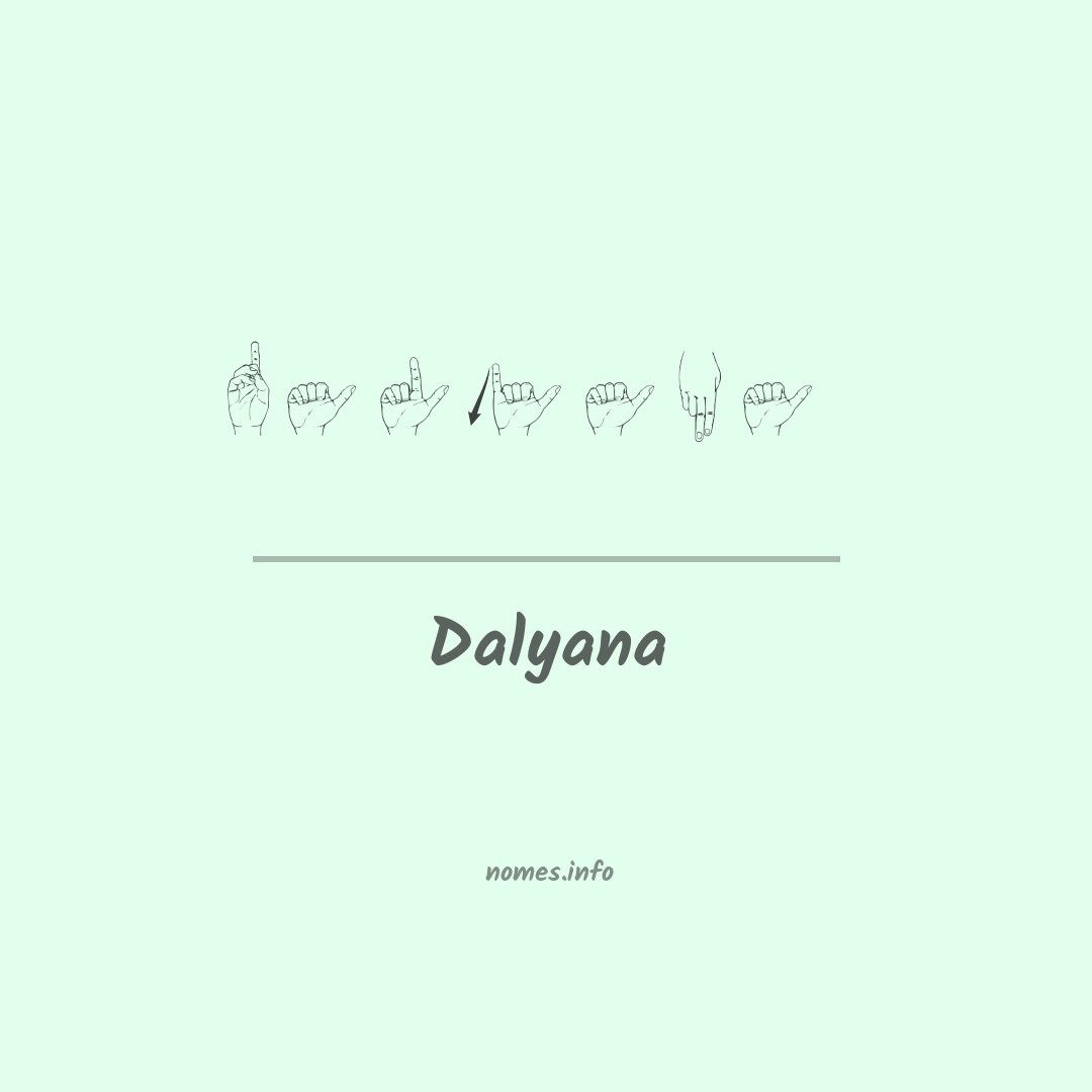 Dalyana em Libras Dalyana em Libras