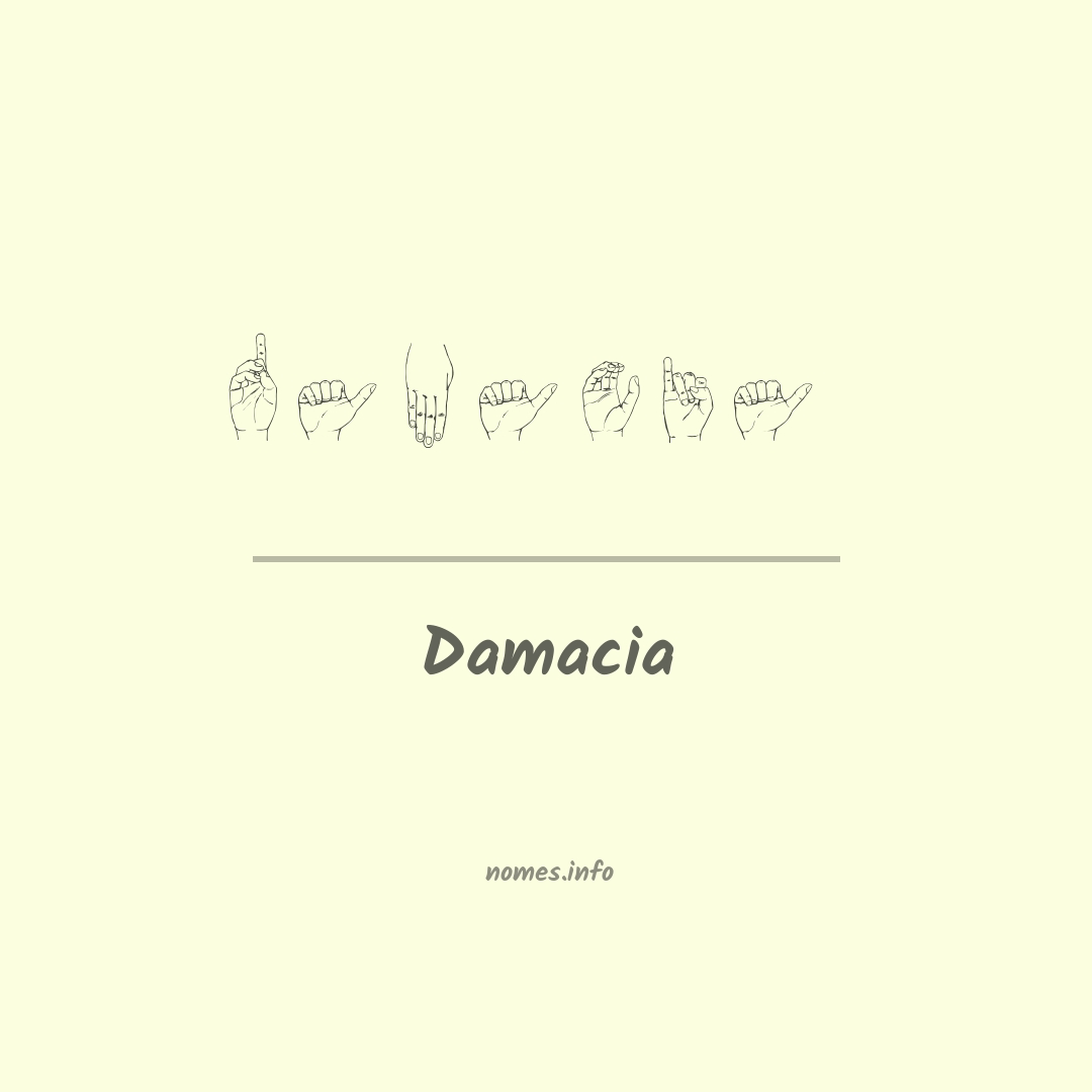 Damacia em Libras