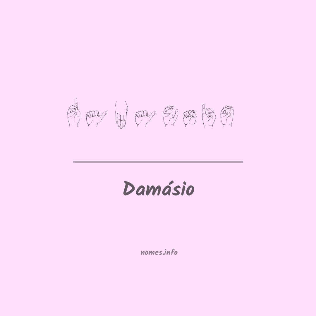 Damásio em Libras