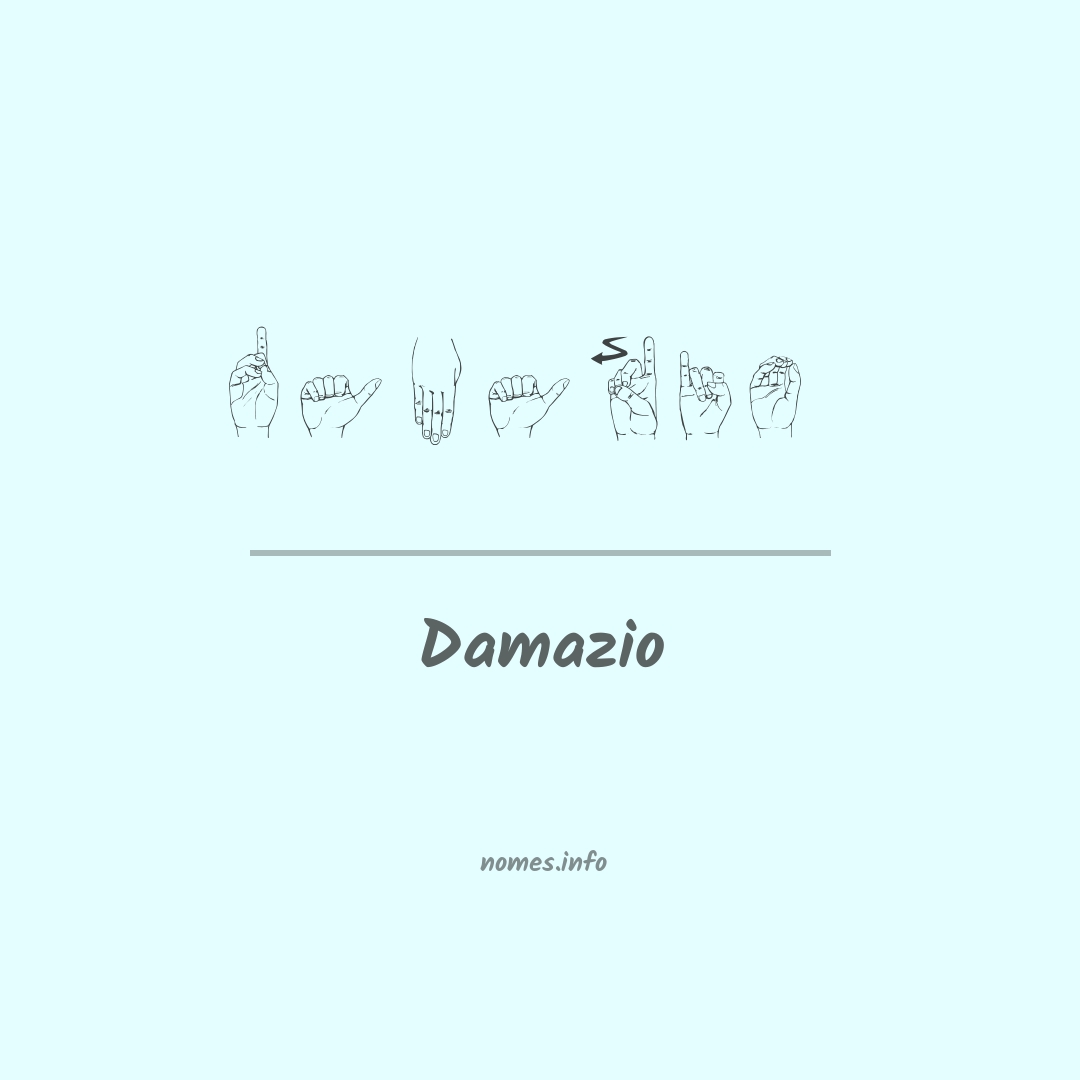 Damazio em Libras