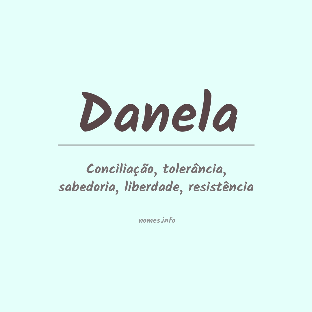 Significado do nome Danela