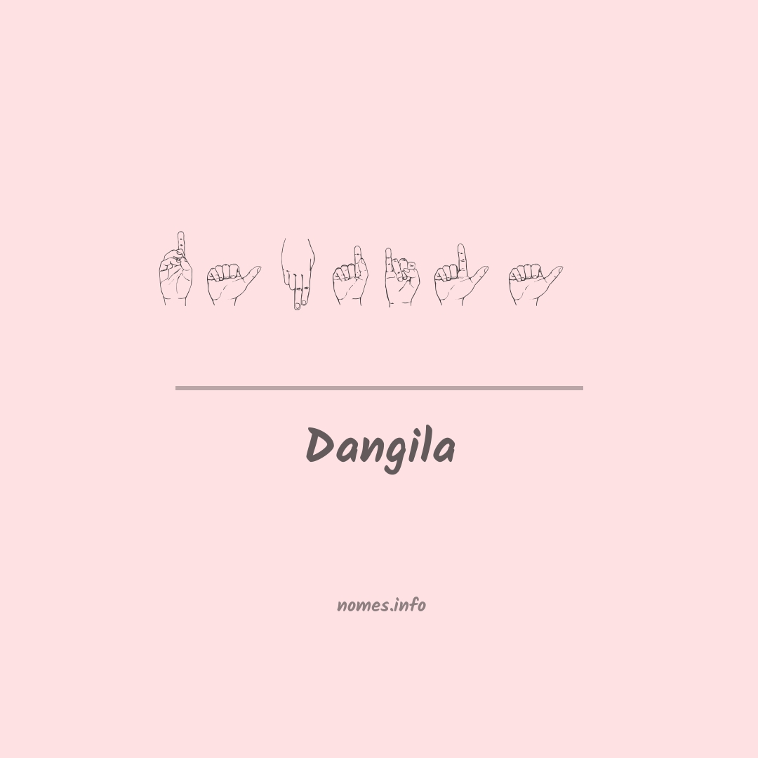 Dangila em Libras