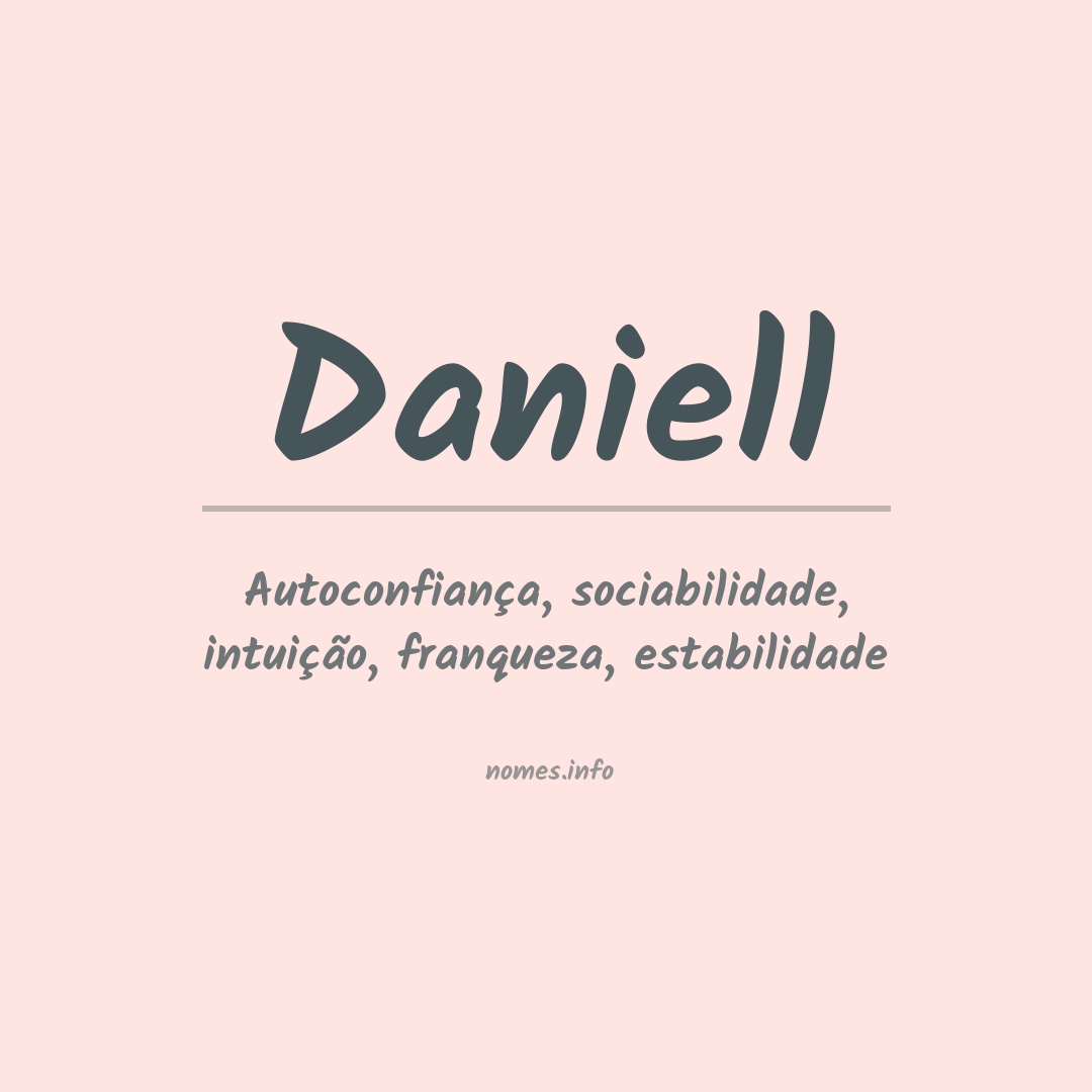 Significado do nome Daniell