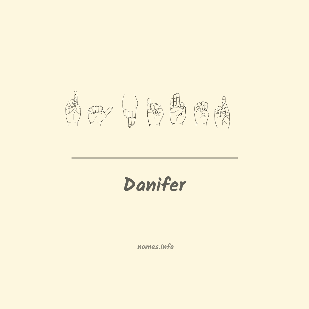 Danifer em Libras