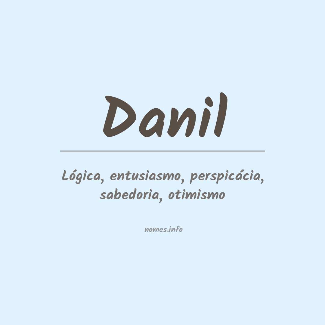 Significado do nome Danil