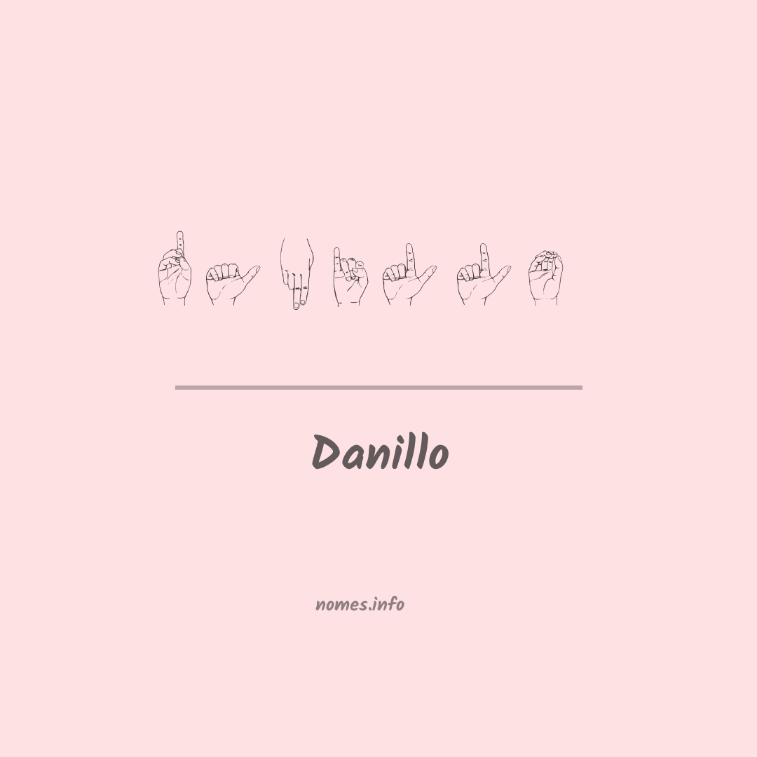 Danillo em Libras