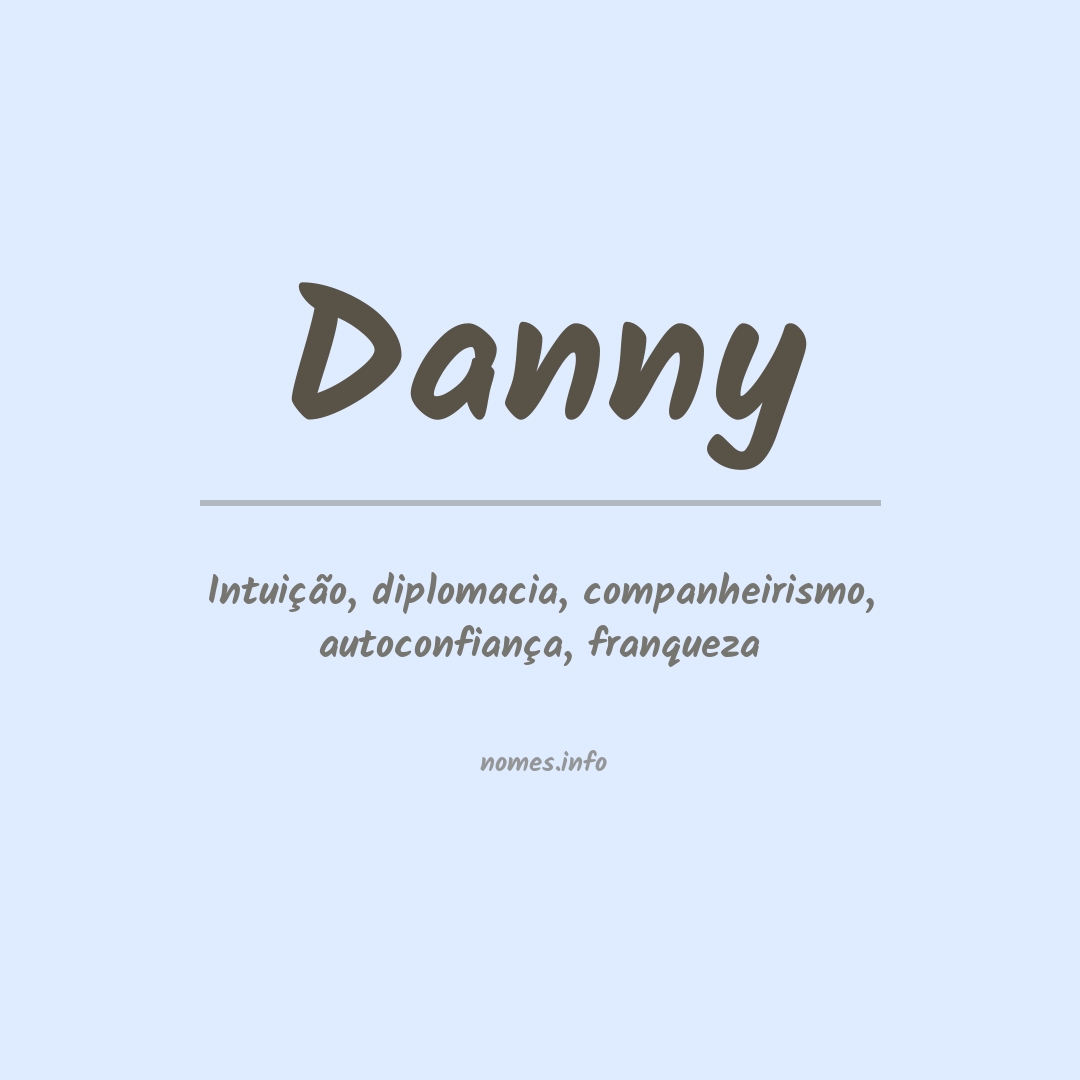 Significado do nome Danny