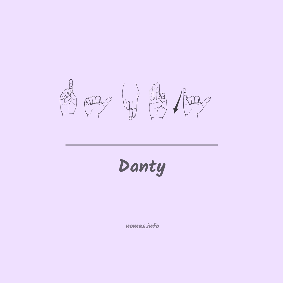 Danty em Libras