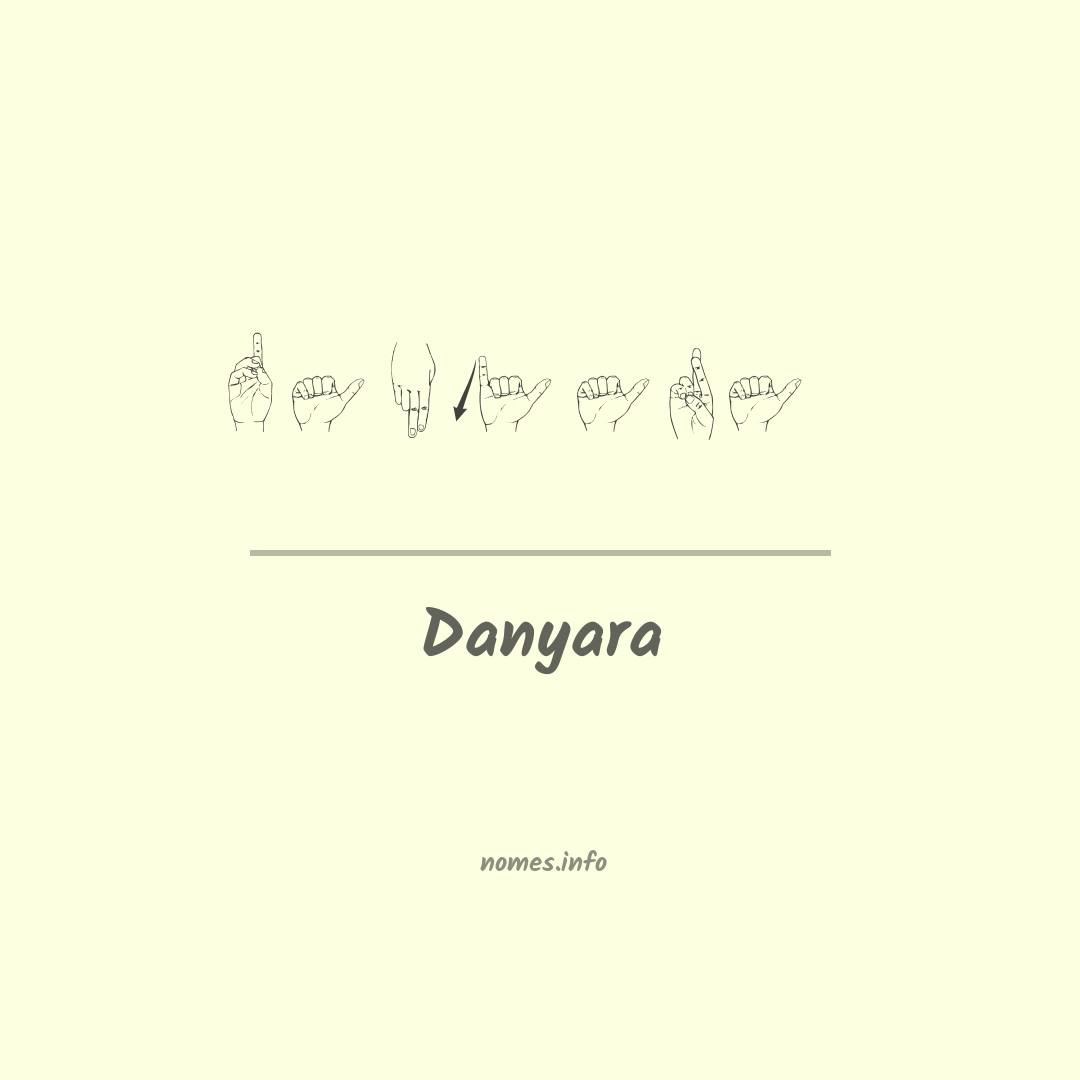 Danyara em Libras