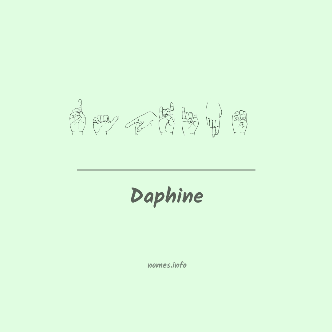 Daphine em Libras