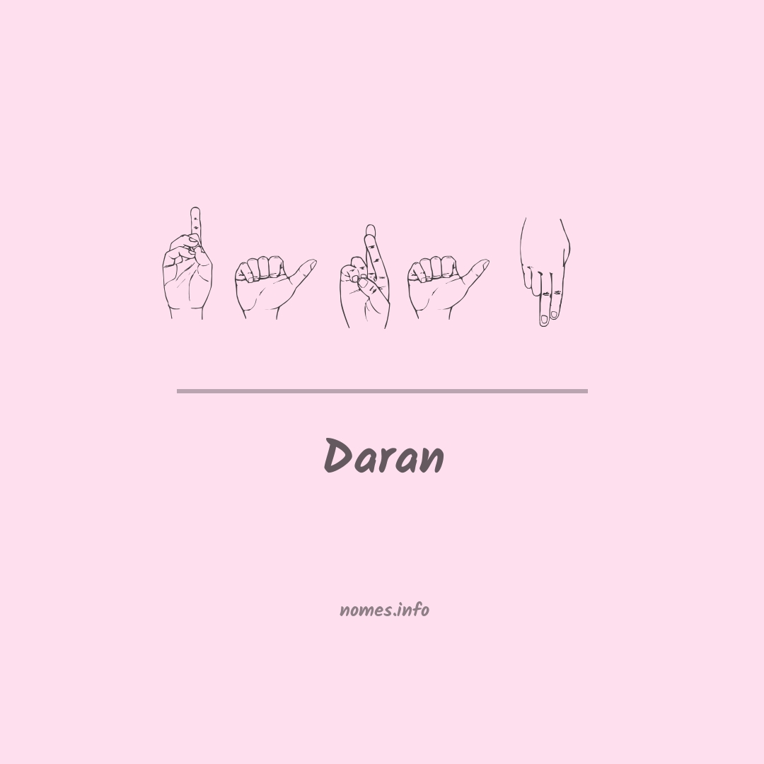 Daran em Libras